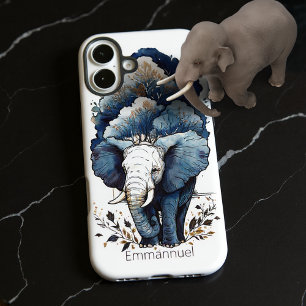 Coques iPhone 16 Plus Un Éléphant Marche Sous Les Arbres