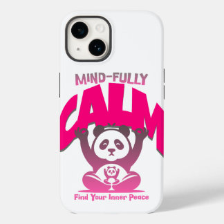 Coque Pour iPhone 14 Un esprit calme, plein coeur, comme un panda paisi