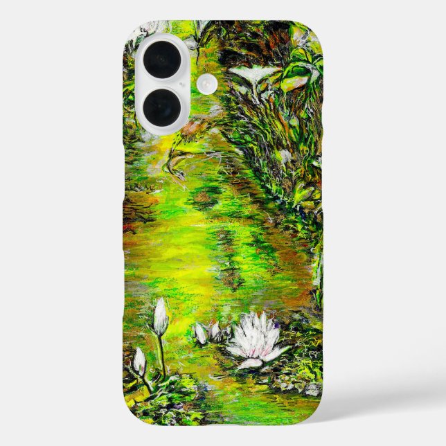 Coques Case-Mate iPhone Un étang aux pensées impures (Verso)