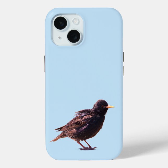 Coques Case-Mate iPhone Un étourneau  (Verso)