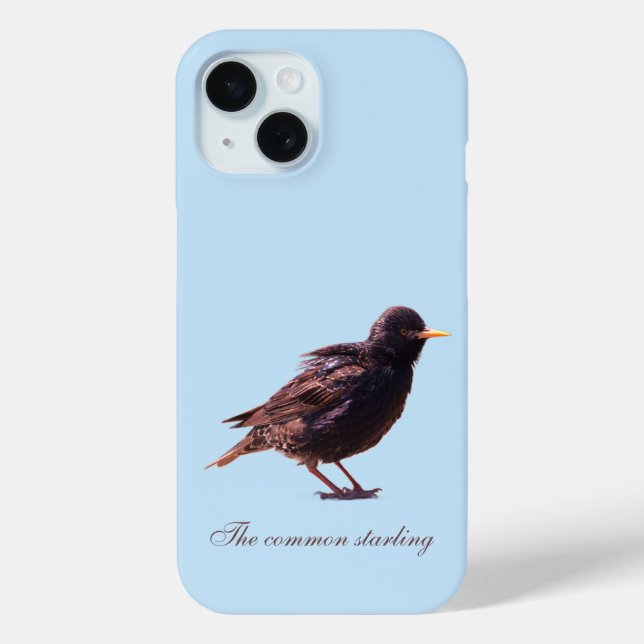 Coques Case-Mate iPhone Un étourneau  (Verso)