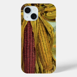 Coque Pour iPhone 15 Un grand Thanksgiving ; Corn indien et Haystaches