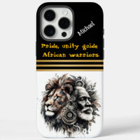 Un guerrier féroce incarne l'esprit du lion