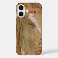 Un jardin par Albert Joseph Moore, portrait vintag