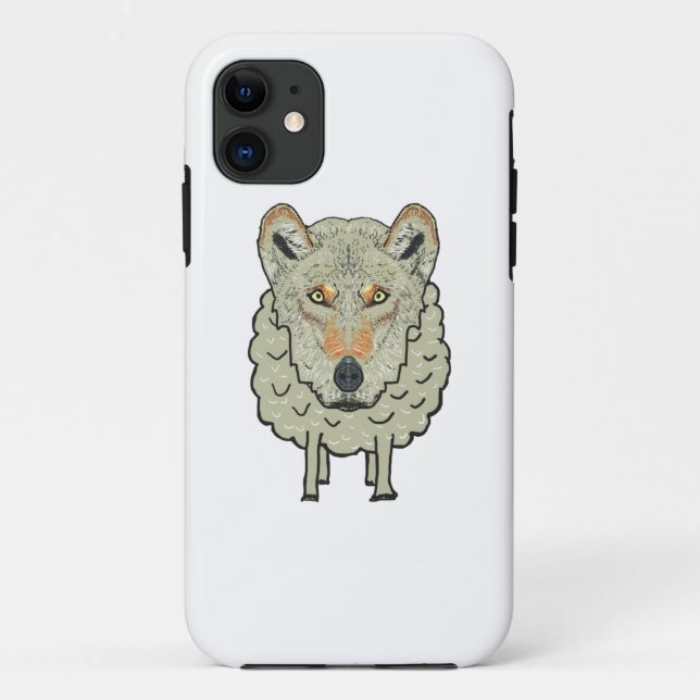 Coques Case-Mate iPhone Un loup dans les vêtements des moutons (Dos)