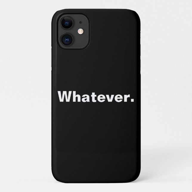 Coques Case-Mate iPhone Un mot de minimalisme (Dos)