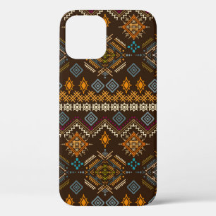 Case-Mate iPhone Case Un motif sans couture. L'ornement ethnique boho. T