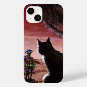 Coque Pour iPhone 14 Un nouveau monde entier - Sci-Fi - Chat sur Mars