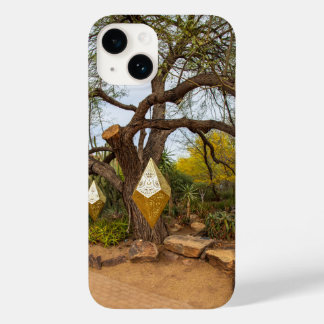 Coque Pour iPhone 14 un paysage magnifique au jardin botanique du déser