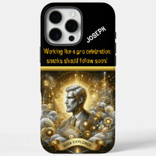 Coques iPhone 16 Pro Max Un scientifique des données visionnaires éclairant