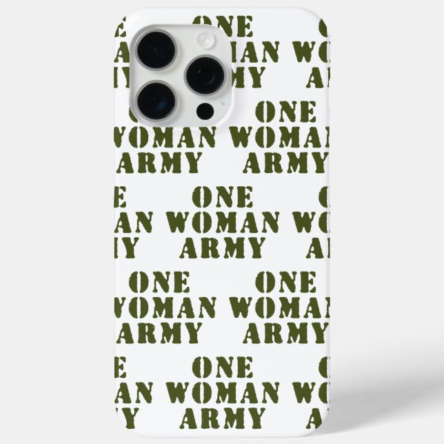 COQUES Case-Mate iPhone UNE ARMÉE FEMME (Verso)