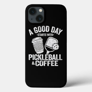 Case-Mate iPhone Case Une Bonne Journée Commence Avec Pickleball Café Dr