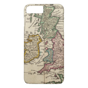 Coque Case-Mate Pour iPhone Une carte générale de la Grande-Bretagne et de