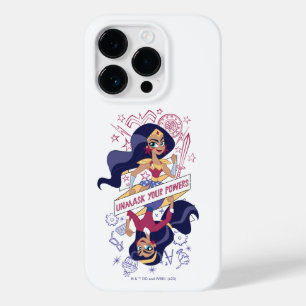 Coque Pour iPhone 14 Pro Une Femme Merveilleuse Démasque Vos Pouvoirs