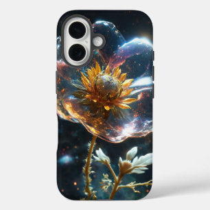 Coque Pour iPhone 16 Une fleur d'espace