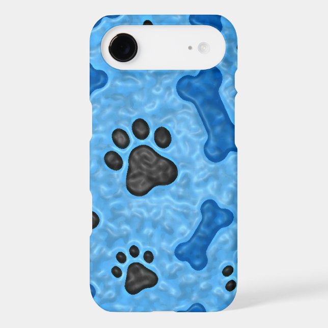 Coques Case-Mate iPhone Une fois chez un chien bleu (Verso)