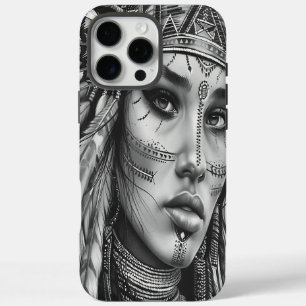 Coques iPhone 16 Pro Max Une guerrière indienne fait preuve de force