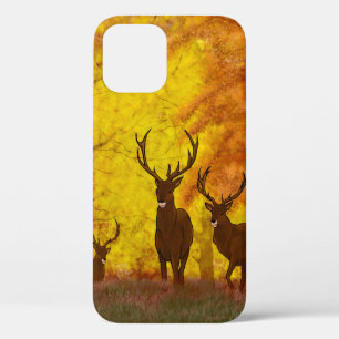 Case-Mate iPhone Case Une illustration extraordinaire de cerfs, de chass