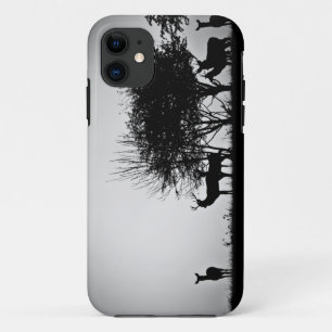 Etui iPhone Case-Mate Une image de quelques cerfs communs dans la brume