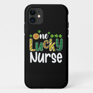 Case-Mate iPhone Case Une infirmière chanceuse à la Saint-Patrick