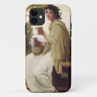 Coques Pour iPhone Une jeune femme boit du vin