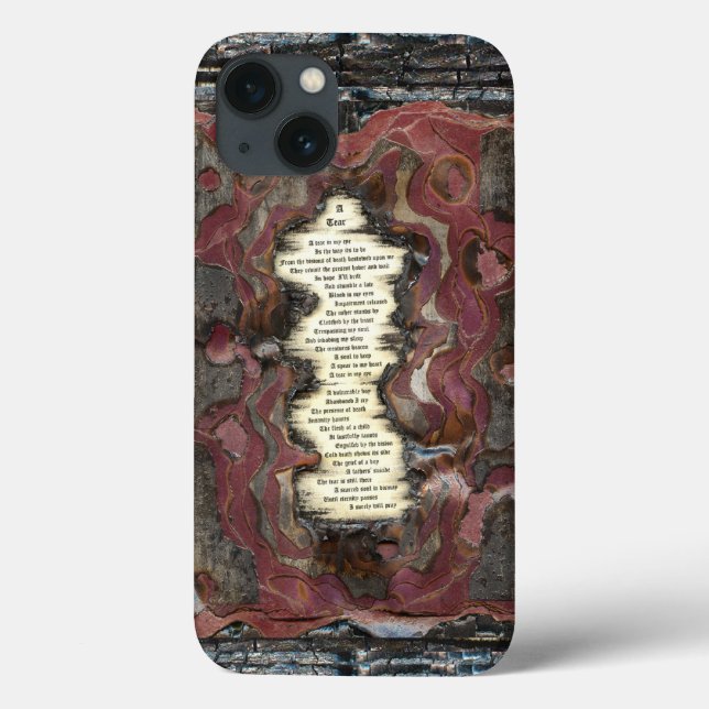 Coques Case-Mate iPhone Une larme (Verso)