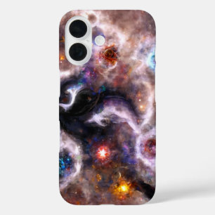 Coque Pour iPhone 16 Une Nebula galactique Abstraite captivante