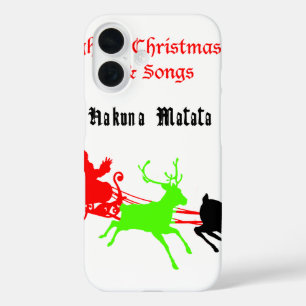 Coques iPhone 16 Une nuit de chants et chants de Noël Hakunamatata