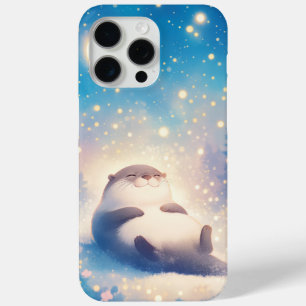 Coque iPhone 15 Pro Max Une Nuit étoilée de loutre