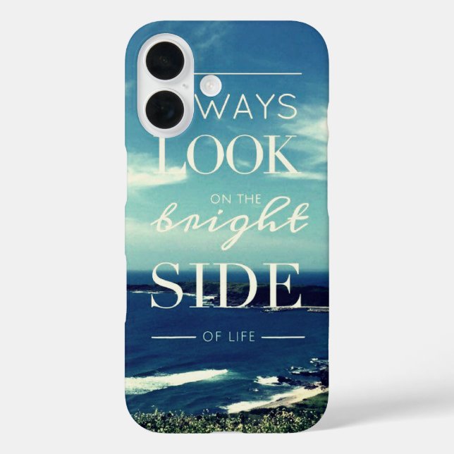 Coques Case-Mate iPhone Une perspective positive sur la vie / ©Paysage mar (Verso)