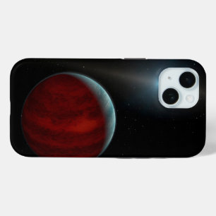 Coque Pour iPhone 15 Une Planète Géante Au Gaz Autour D'Une Étoile Nain