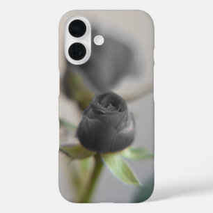 Coque Pour iPhone 16 Une rose noire pour votre chéri
