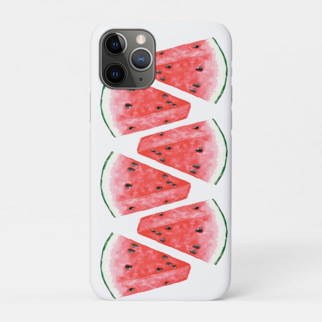 Coques Case-Mate iPhone Une tranche juteuse de douce pastèque lecteur flas (Dos)