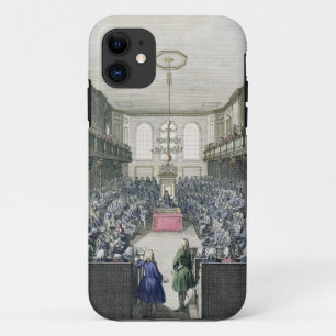 Coques Pour iPhone Une vue de la Chambre des communes, gravée par B.