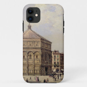 Coque Case-Mate Pour iPhone Une vue du Baptistry à Florence (panneau)