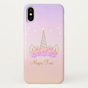 Case-Mate iPhone Case Unicorn Fleurs et étoiles