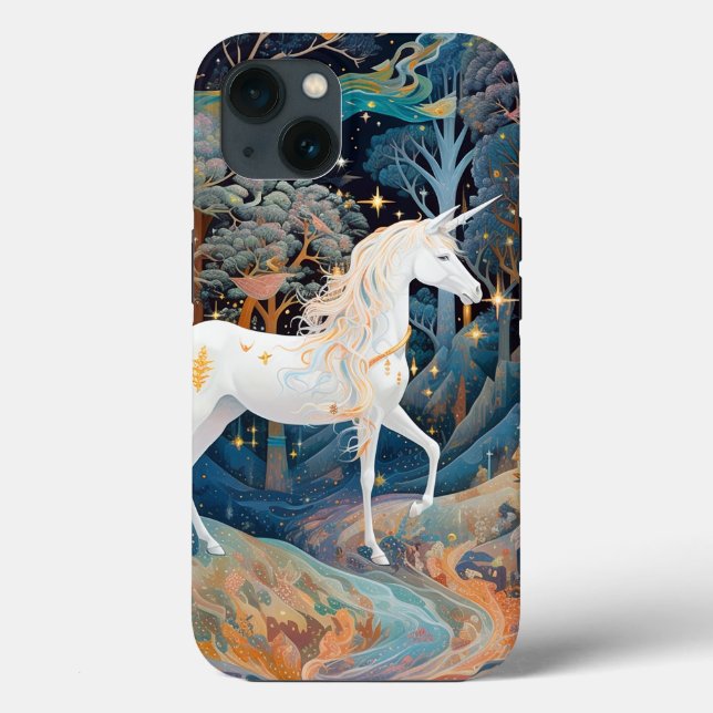 Coques Case-Mate iPhone Unicorn Imaginaire Art (Verso)