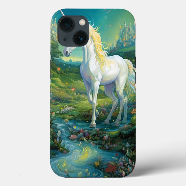 Coques Case-Mate iPhone Unicorn Imaginaire Art (Verso)