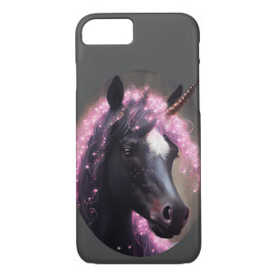 Case-Mate iPhone Case Unicorn noir et rose Imaginaire de fée Créature