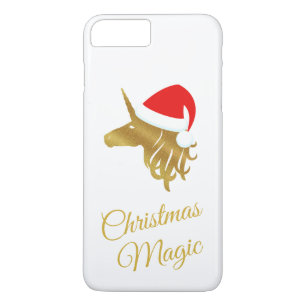 Case-Mate iPhone Case Unicorne d'or magique de Noël