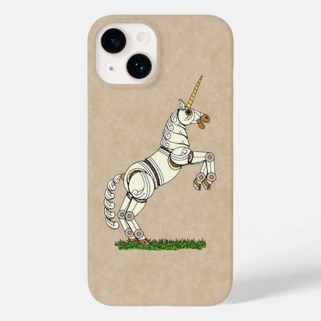 Coques Case-Mate iPhone Unicorne mécanique (Verso)