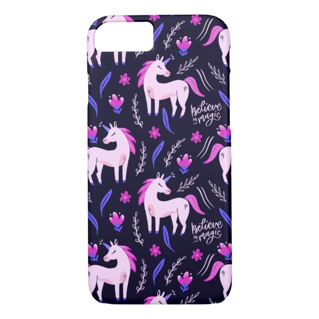 Coques Case-Mate iPhone Unicornes (Dos)