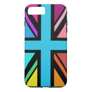 Case-Mate iPhone Case Union Jack/Drapeau Multicolore+Noir