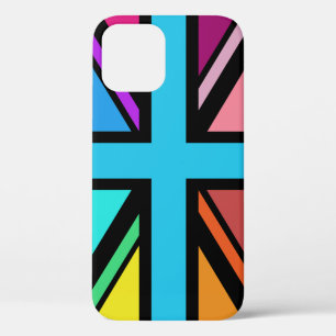 Case-Mate iPhone Case Union Jack/Drapeau Multicolore+Noir