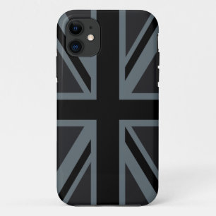 Etui iPhone Case-Mate Union Jack en noir gras