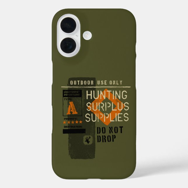 Coques Case-Mate iPhone Unique Chasse Chasse Cargo Gear (Verso)