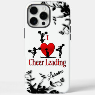 Coques iPhone 16 Pro Max Unique J'adore Cheerleading Personnel