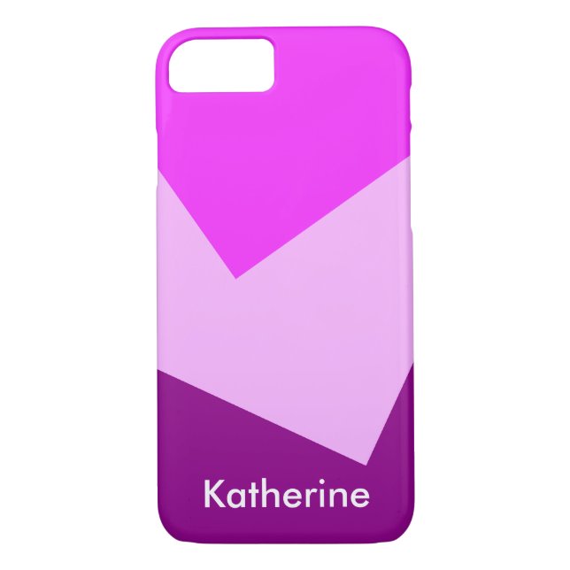Coques Case-Mate iPhone Uniquement Arrière - plan couleur - magenta rose + (Dos)