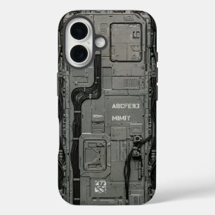 Coque Pour iPhone 16 UNIT-77 #036 : Passerelle Neuronale ABCFE93