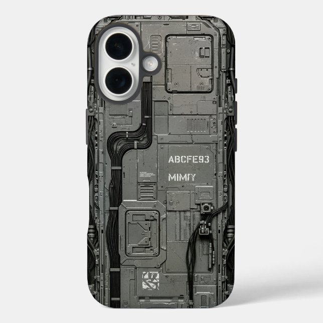 Coques Case-Mate iPhone UNIT-77 #036 : Passerelle Neuronale ABCFE93 (Verso)